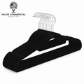 Valor Commercial Essentials black velvet hangers, 10 pack
